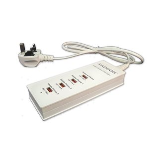 Addon Technology ADDSC400 4 Port USB Smart Charger with UK Power Adapter